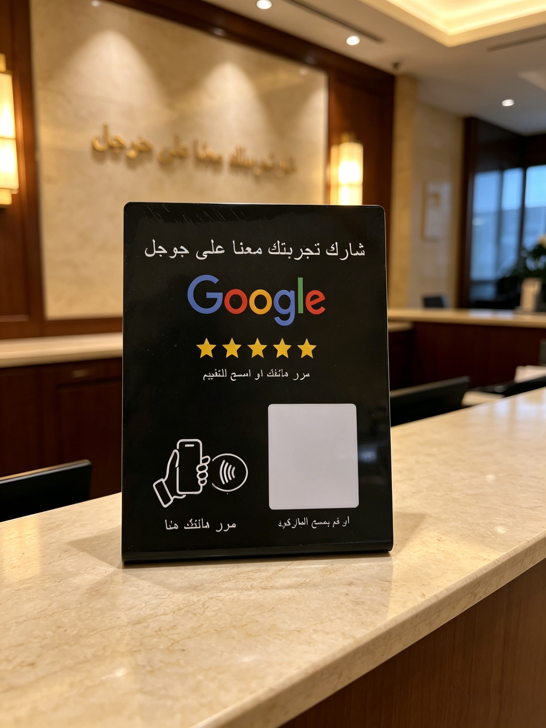 google review stands application scenario(black) size 2